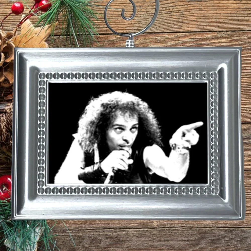 Ronnie James Dio Rock Band‎ Christmas Tree Ornament
